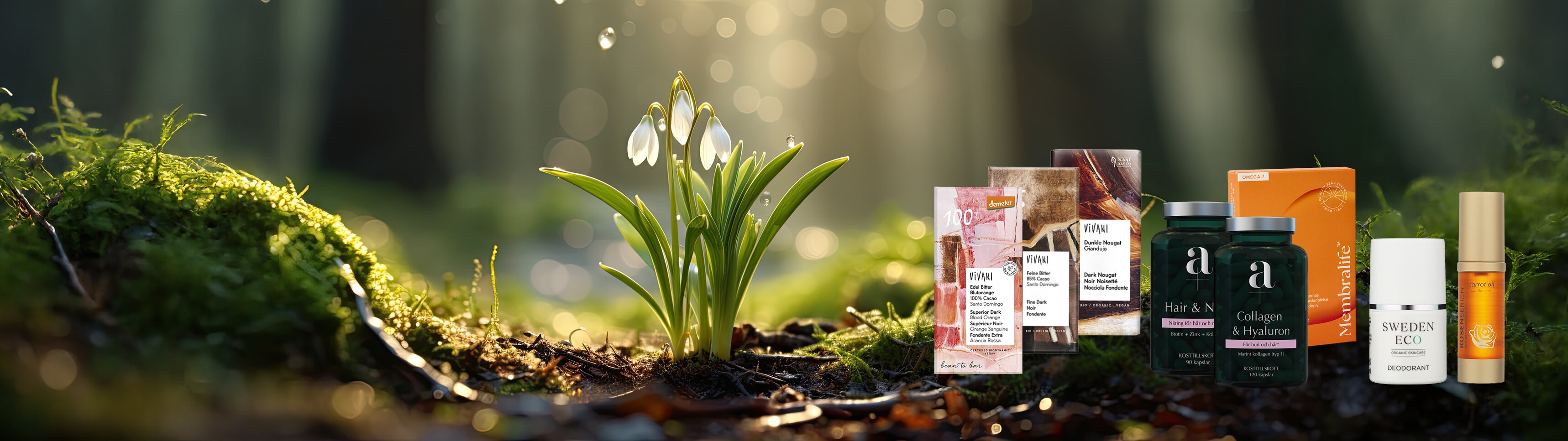 Tre kvinnor som ler och ser ut att ha kul tillsammans. Det finns även produkter som är med i den aktuella kampanjen Medlemskampanj - upp till 30% på utvalt. 