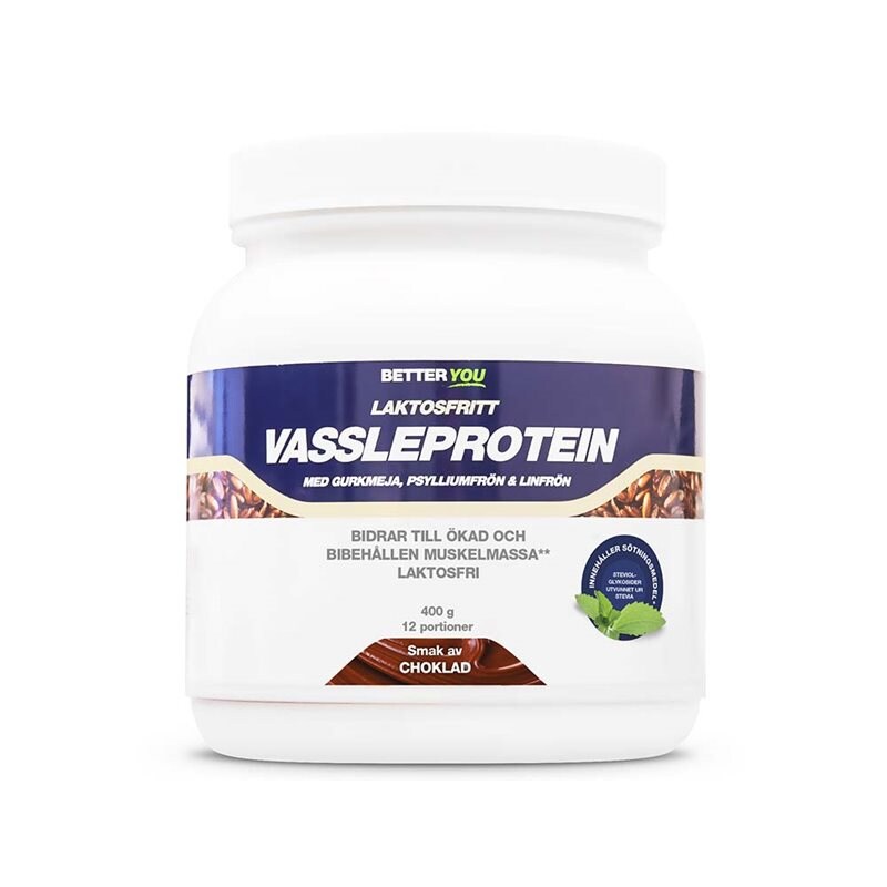 Vassleprotein Laktosfritt Choklad 400g