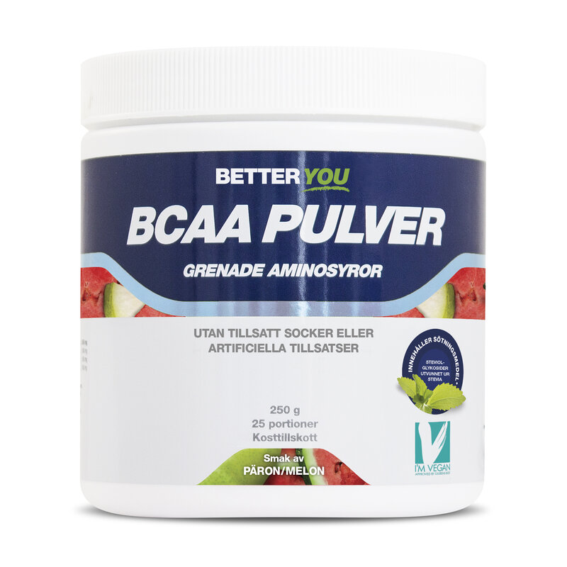 Naturligt BCAA Pulver 250g Melon/Päron