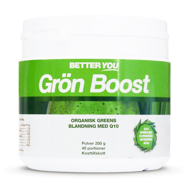 Grön Boost pulver 200g