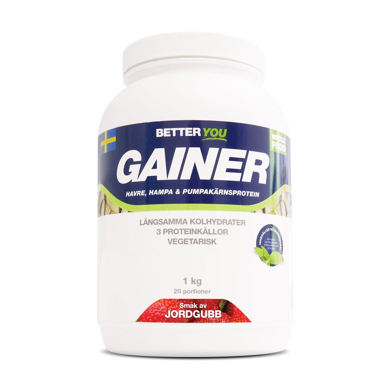 Whole Food Gainer Jordgubb 1kg