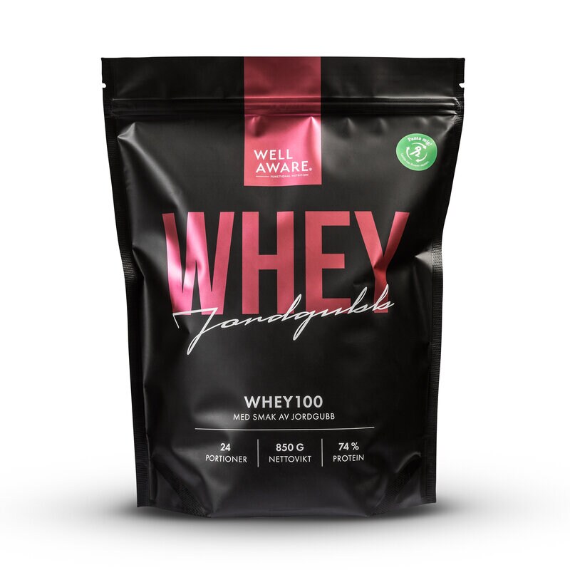 Whey 100 Jordgubb 850g