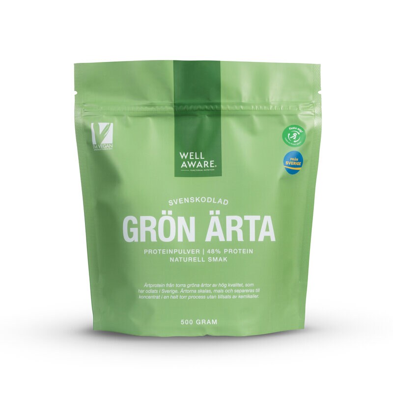 Svenskt Grönärt Protein 500g