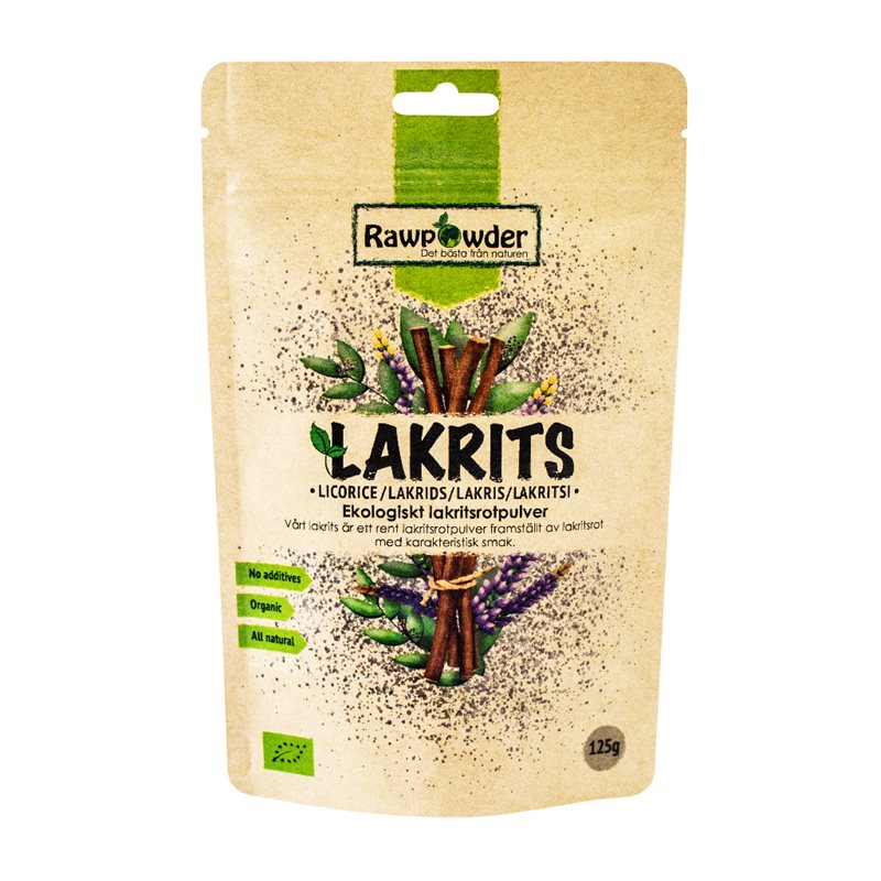 Lakritsrot Pulver 125g