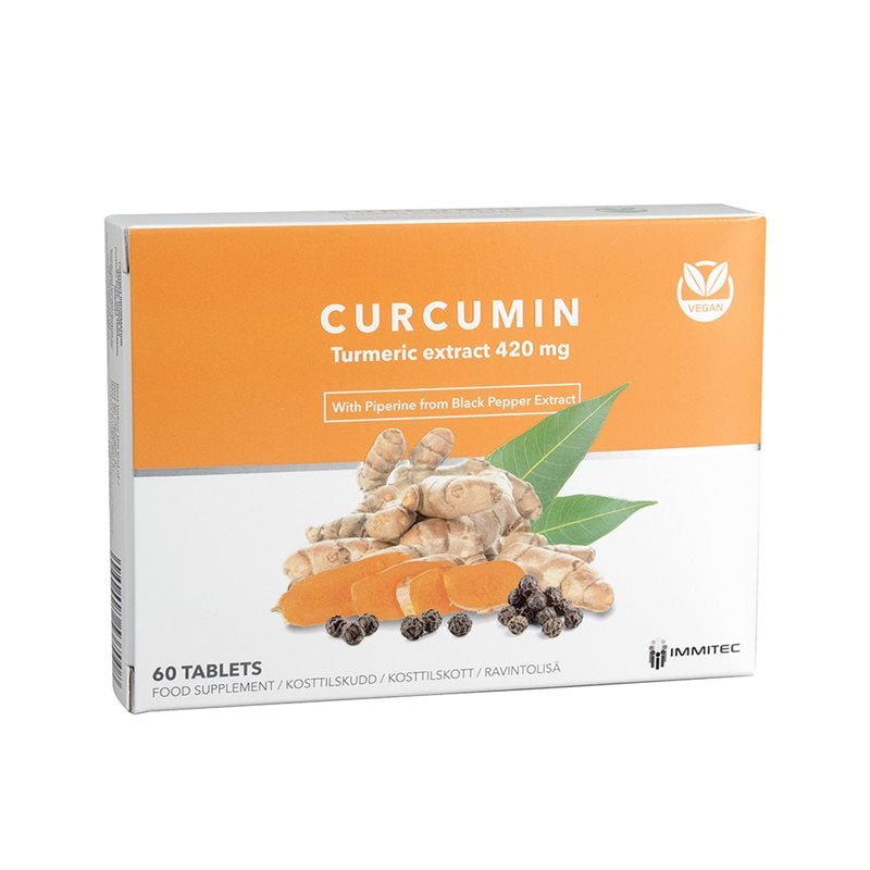 Curcumin 500 mg 60 tabletter