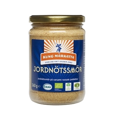 kung markatta jordnötssmör utan salt