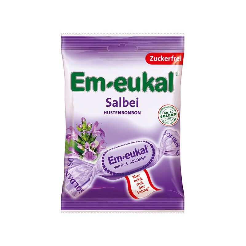 Salvia Halstabletter 75g sockerfri