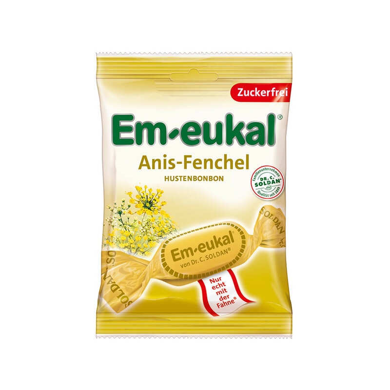 Anis-Fänkål Halstabletter 75g sockerfri