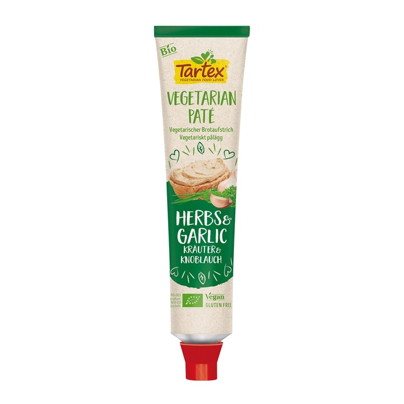 Vegetarisk Pastej Örter & Vitlök 200g
