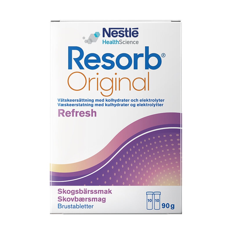 Resorb Original Brustablett Skogsbär 20st