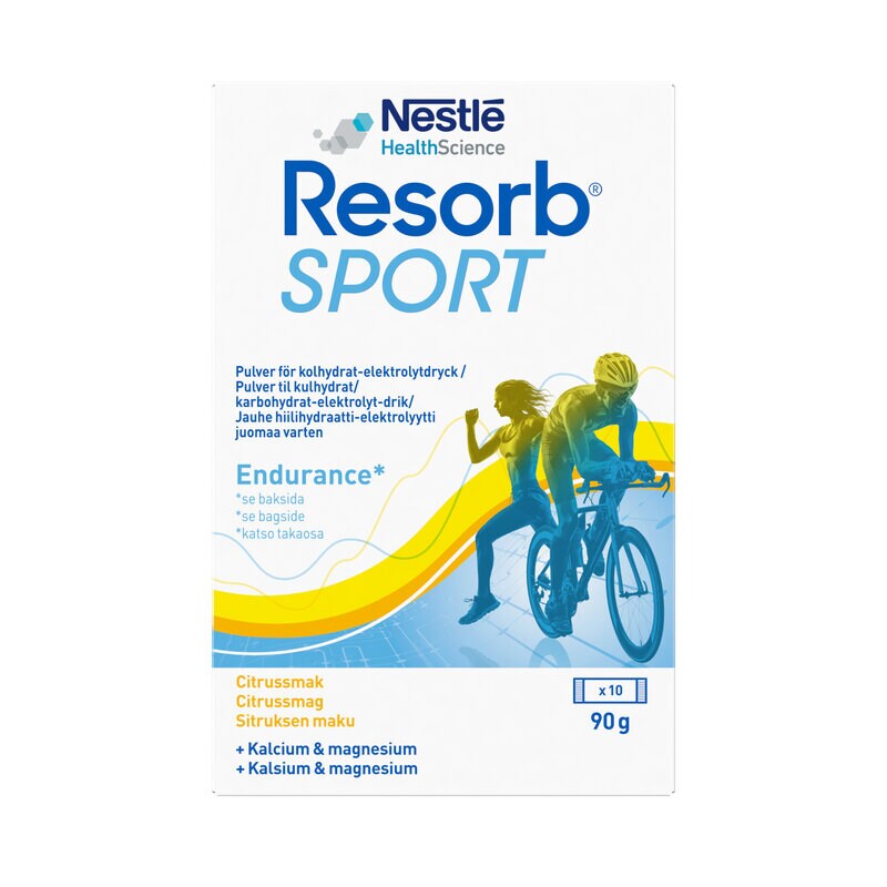Resorb Sport Brustablett Citrus 10t
