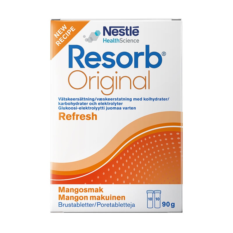 Resorb Original Brustablett Mango 20t