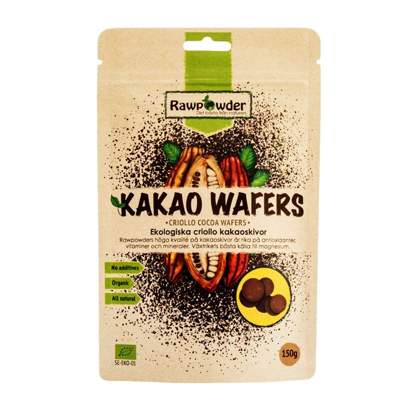 Kakao skivor 100% Criollo 150g