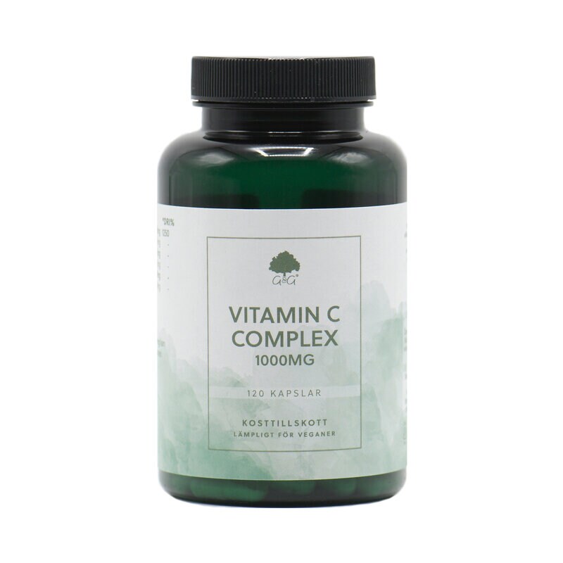 C Vitamin Complex 120 kapslar