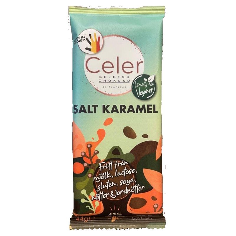 Belgisk Choklad Karamell 44g