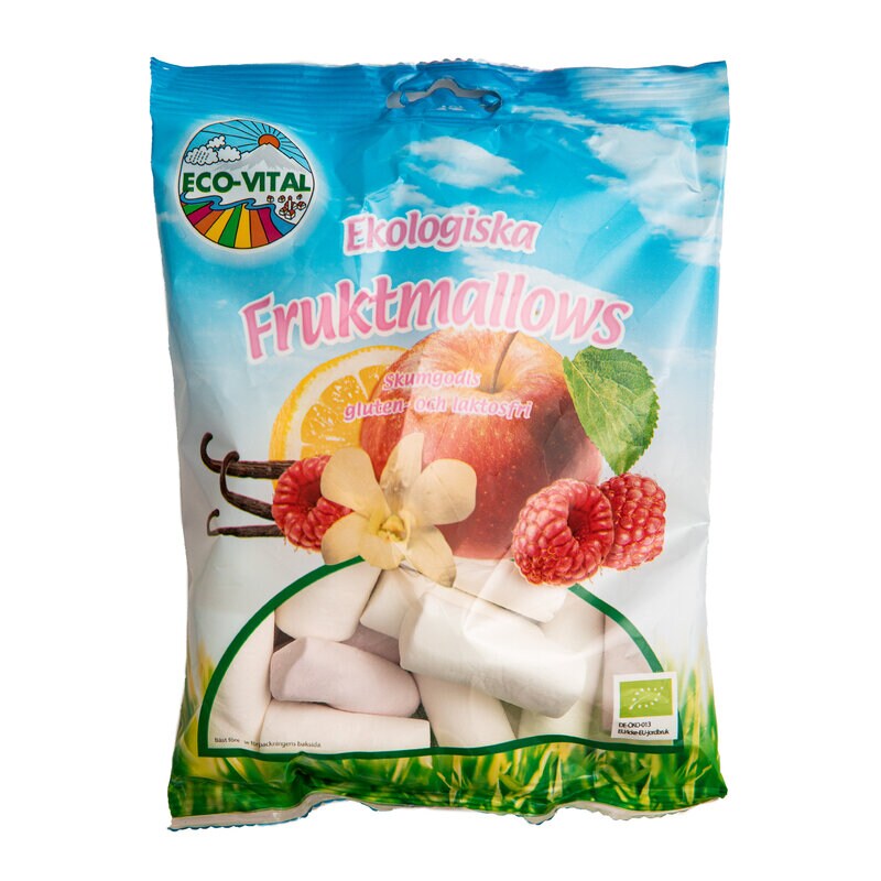 Ekologiska Fruktmallows 90 g
