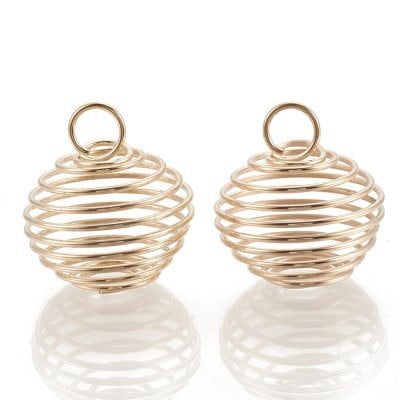 Smyckesspiral Koppar Stor