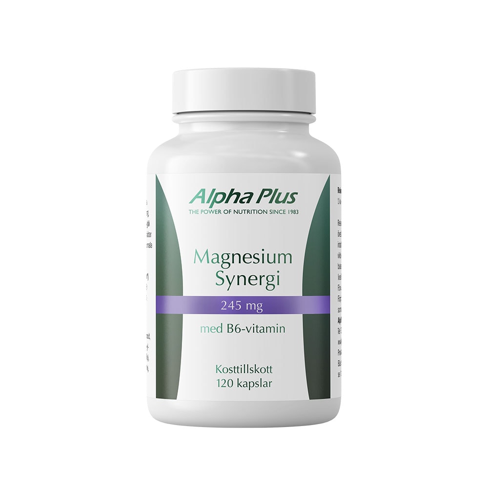 Magnesium Synergi 120 kapslar