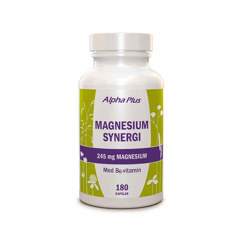 Magnesium Synergi 180 kapslar