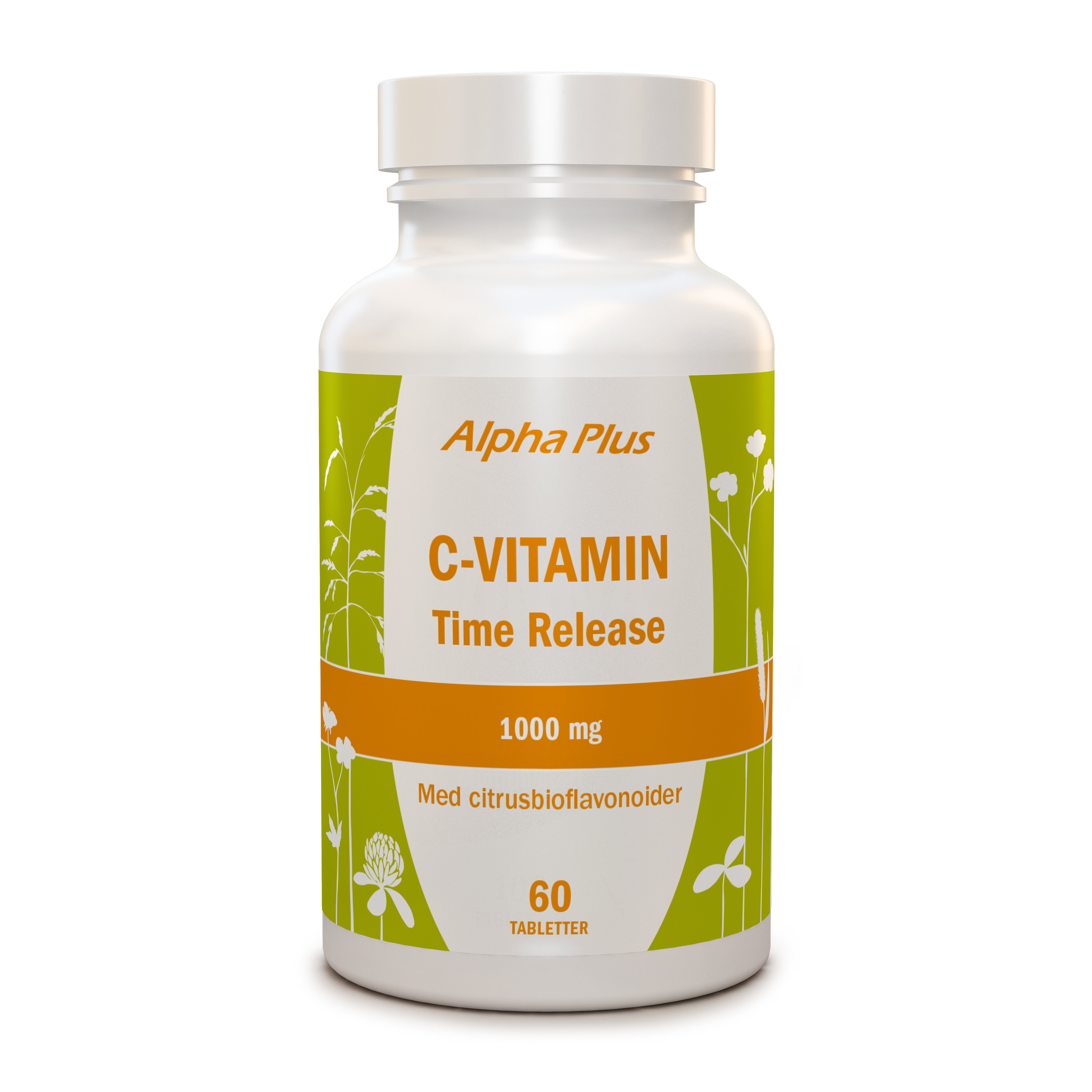 C-vitamin Time Release 1000 mg 60 tabletter