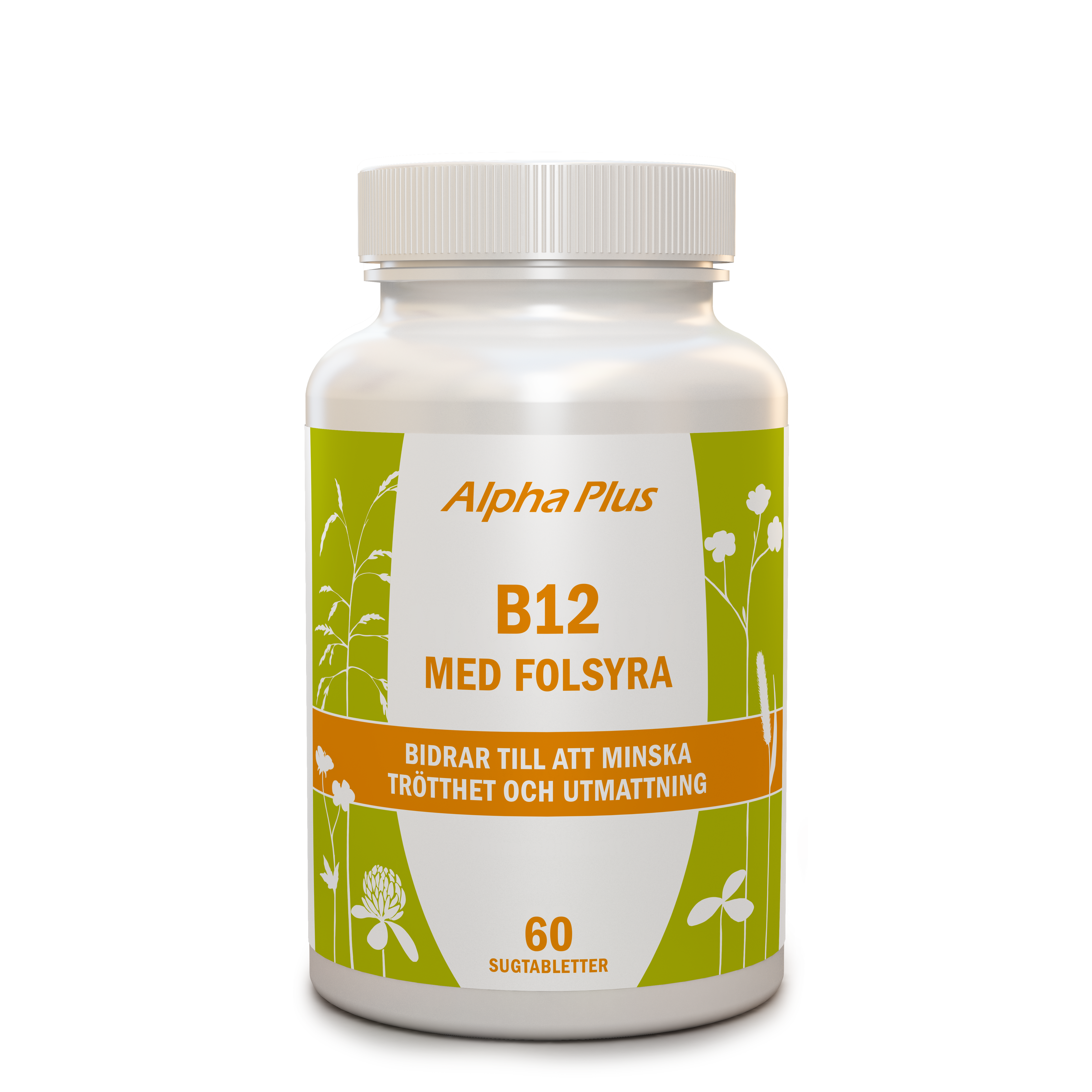 B12 med Folsyra 60 tabletter