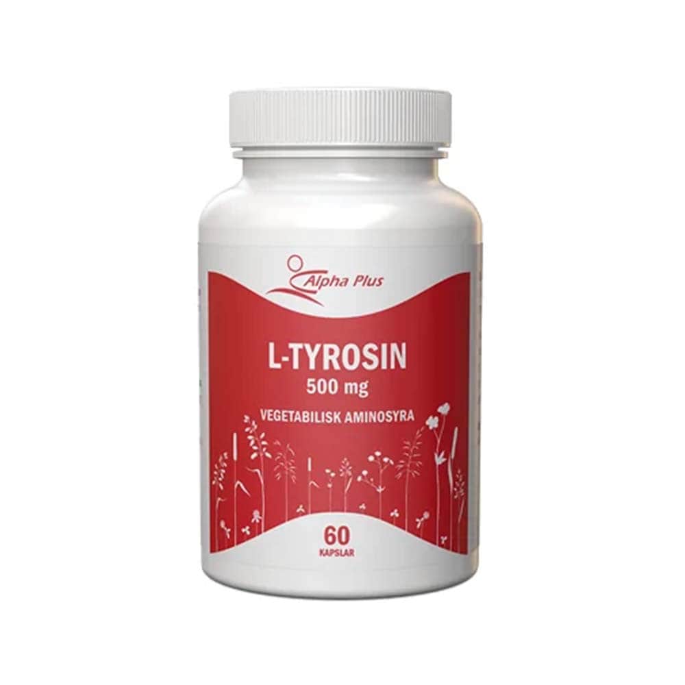 L-tyrosin 60 kapslar