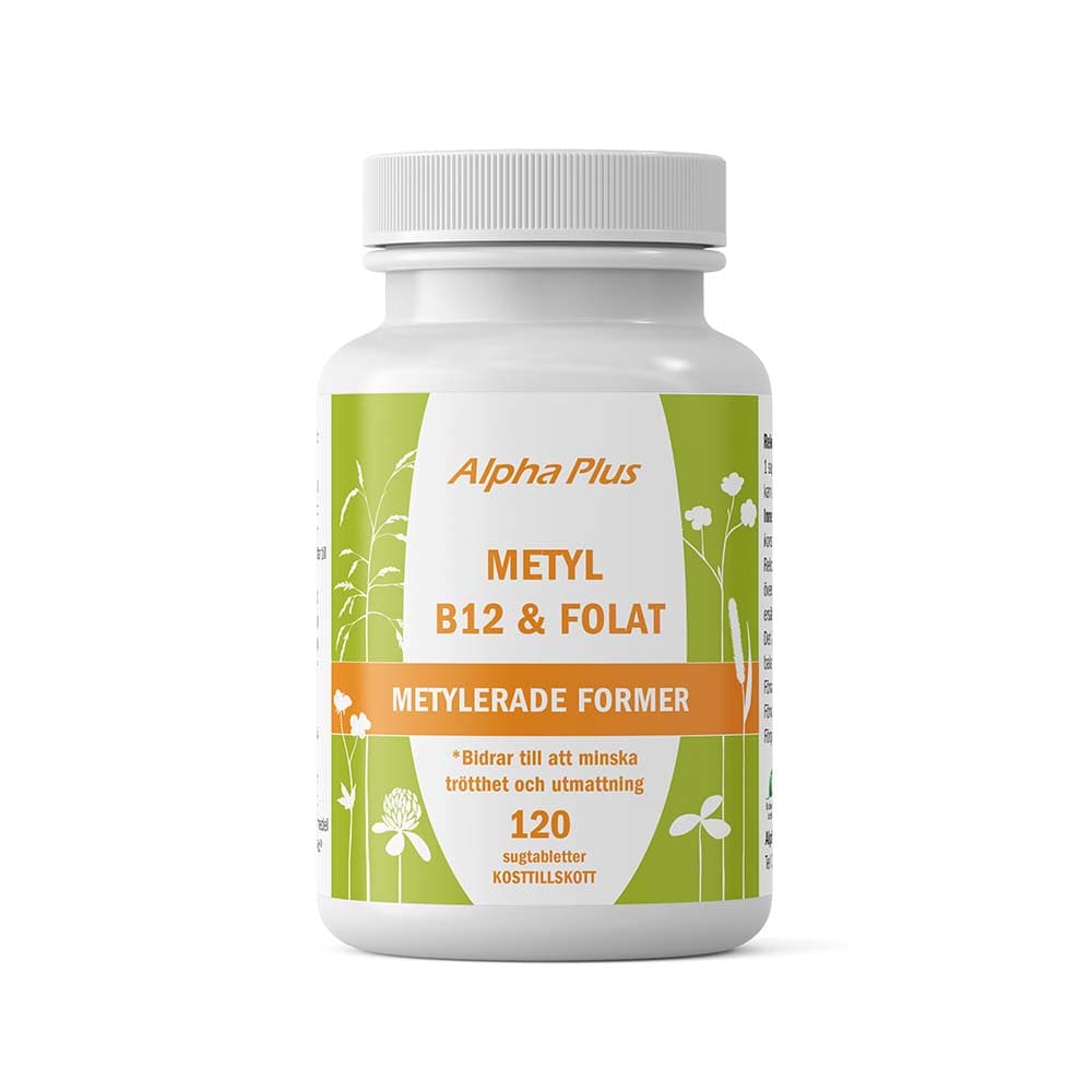 Metyl B12 & Folat 120 sugtabletter