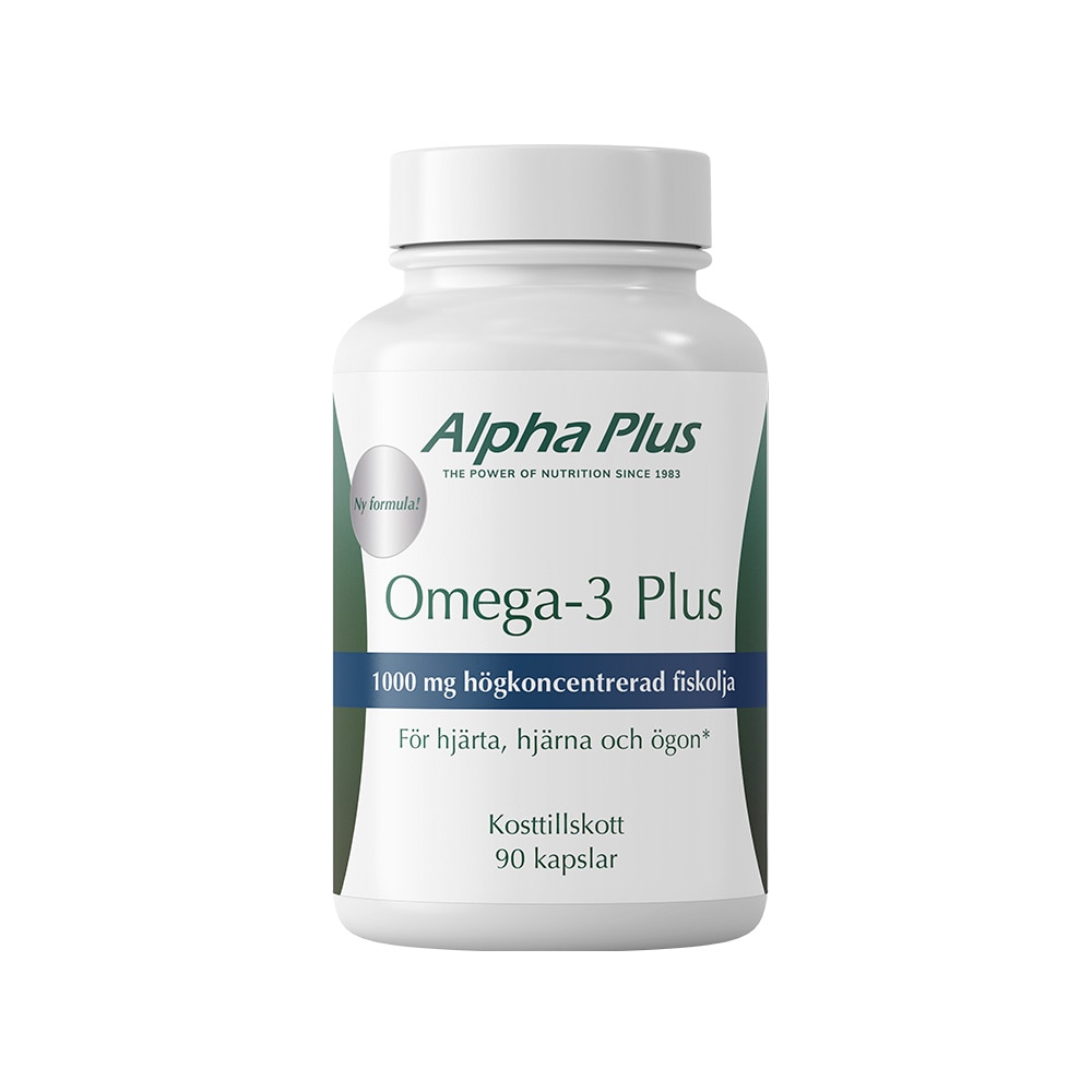 Omega-3 Plus 90 kapslar