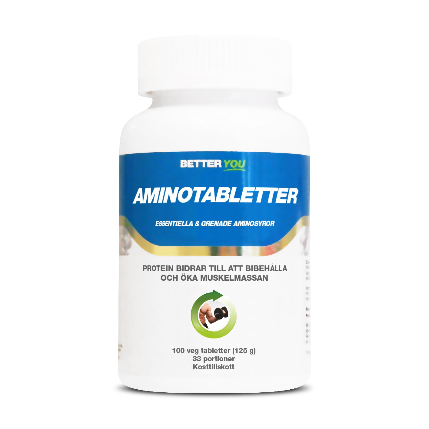 Aminotabletter 100 tabletter