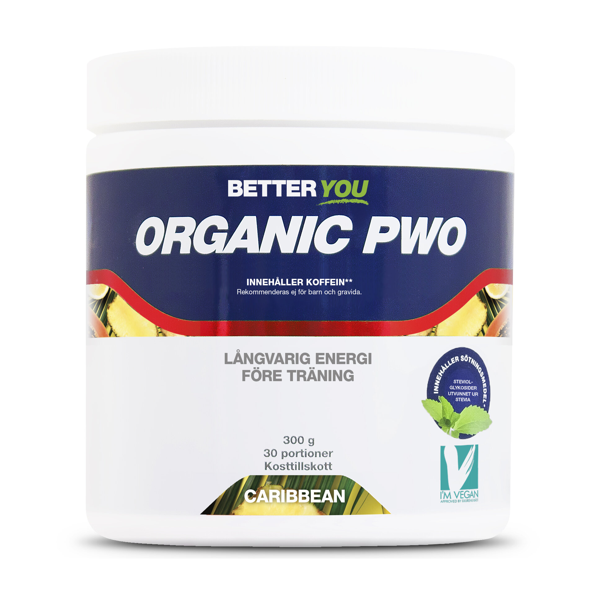 Organic PWO 300g Caribbean