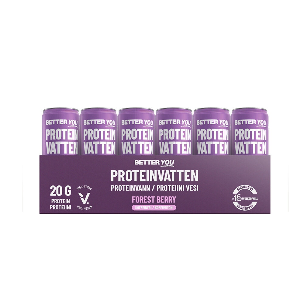 Proteinvatten Forest Berry Koffeinfri 330ml