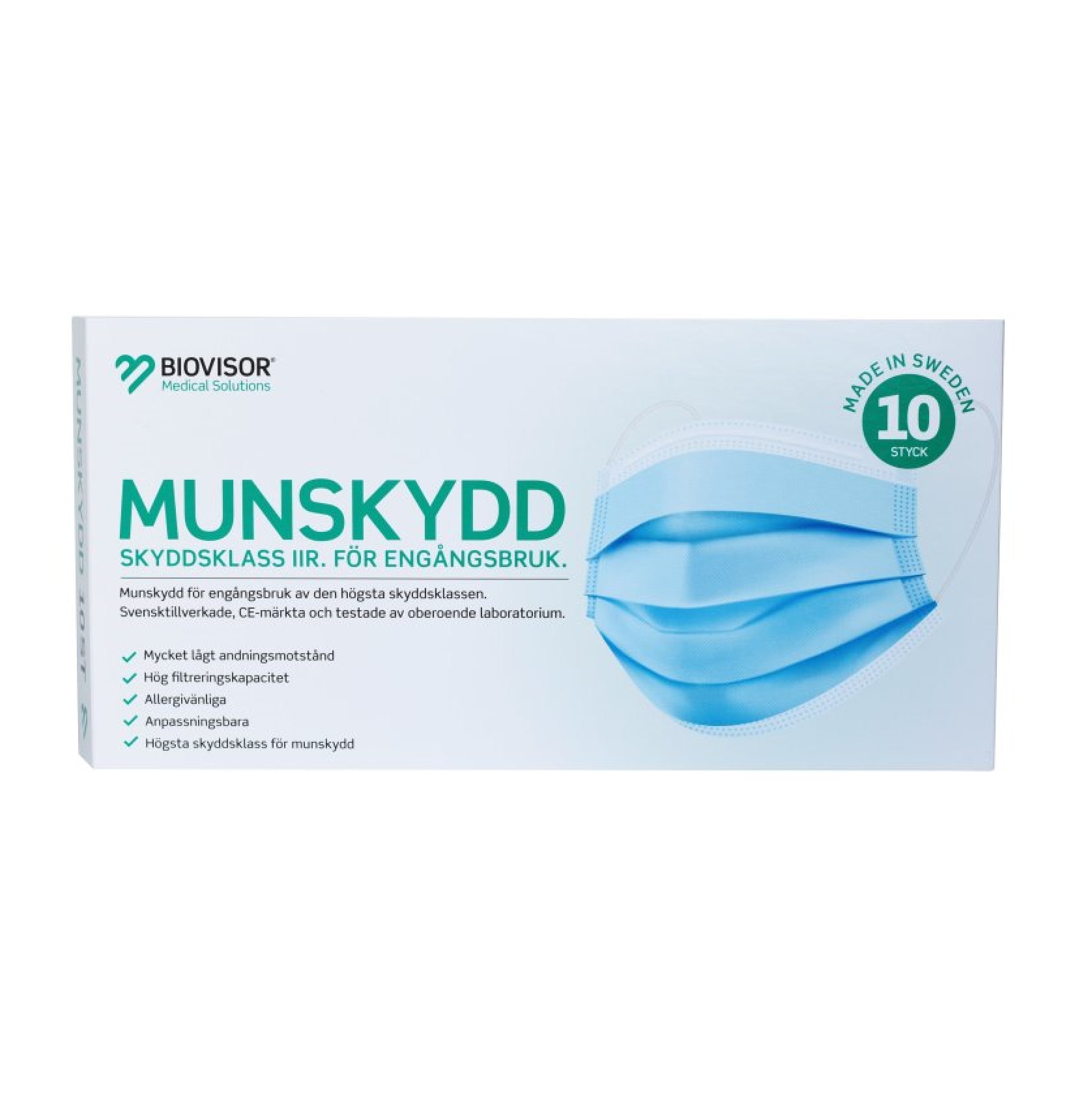 Munskydd typ IIR 10-pack