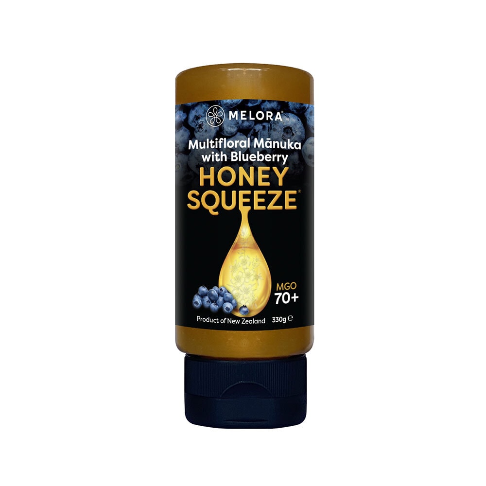 Manuka Honey 70+ MGO Blueberry Squeeze 330g