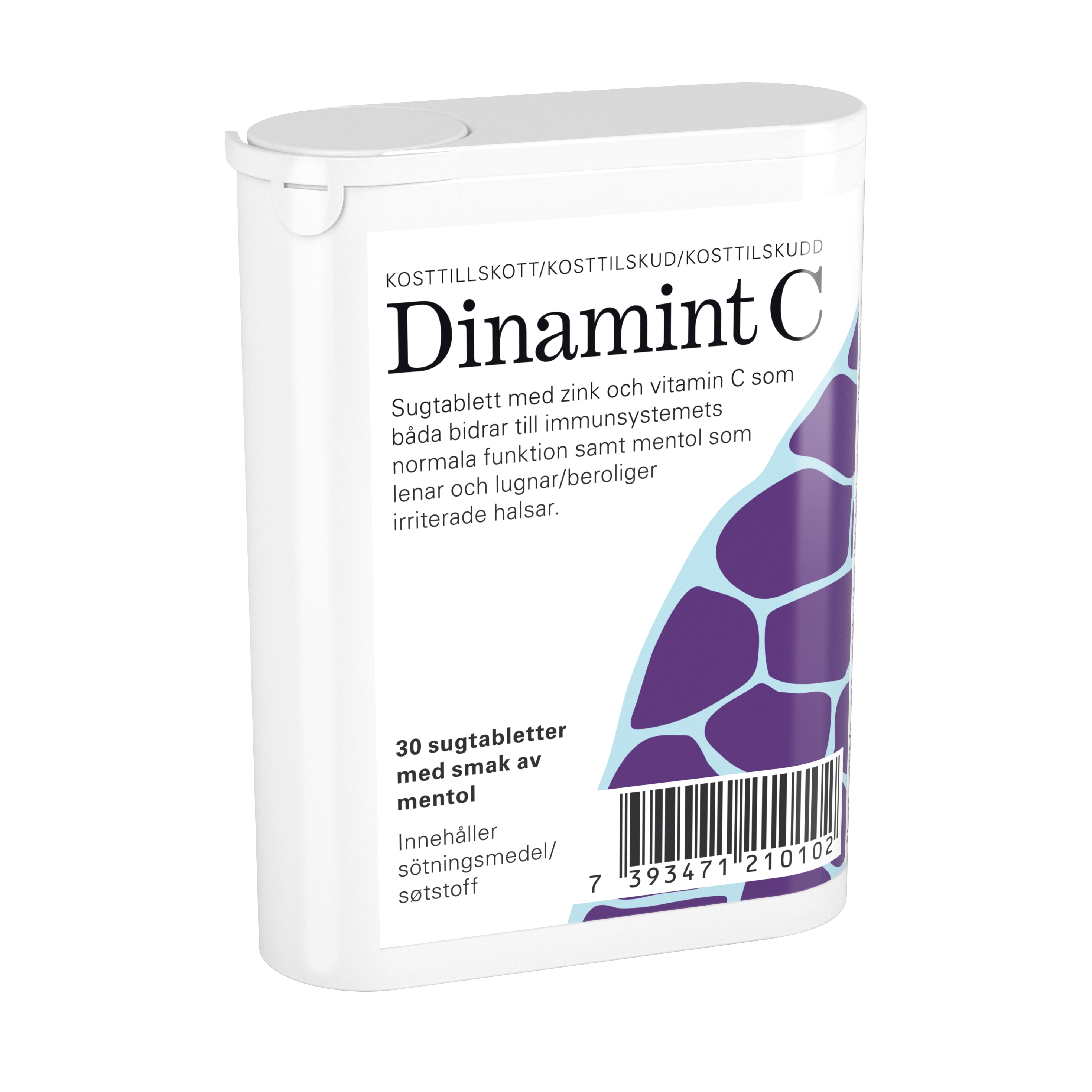 Dinamint 30 tabletter