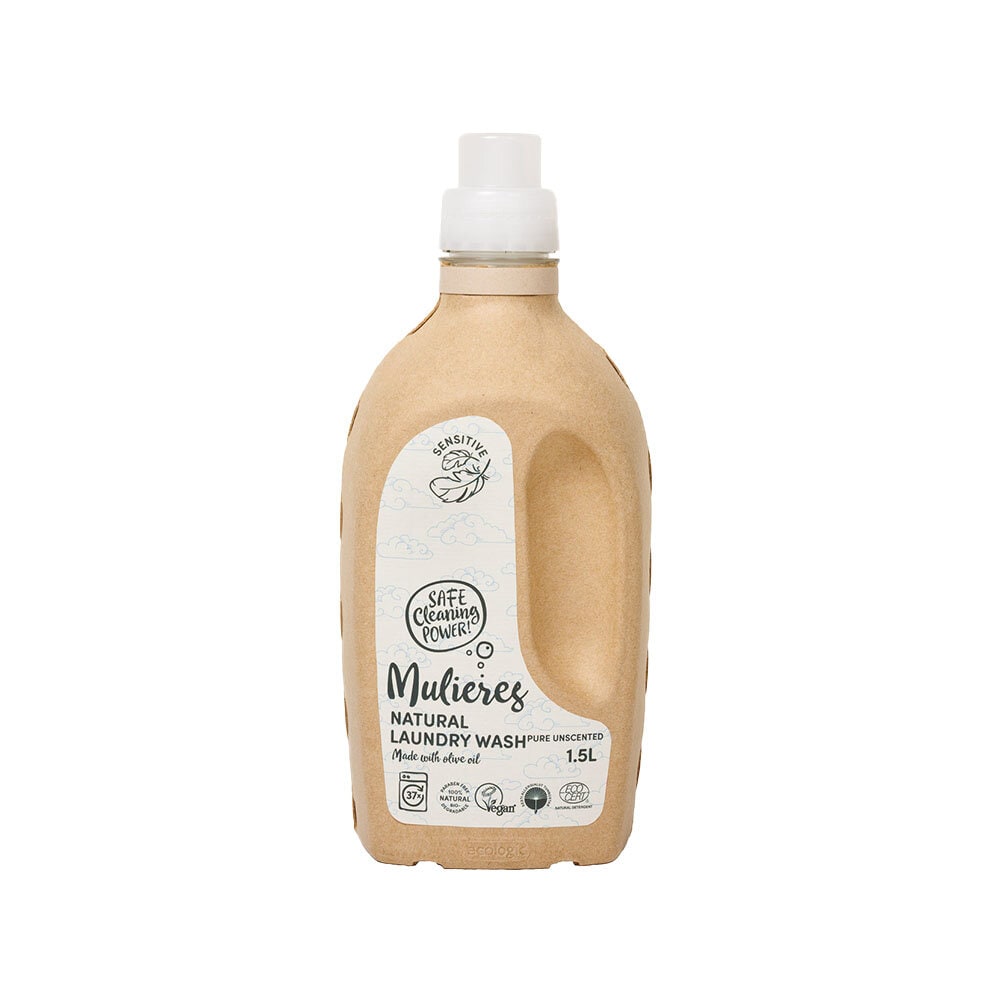 Naturligt Tvättmedel Pure Unscented 1,5l