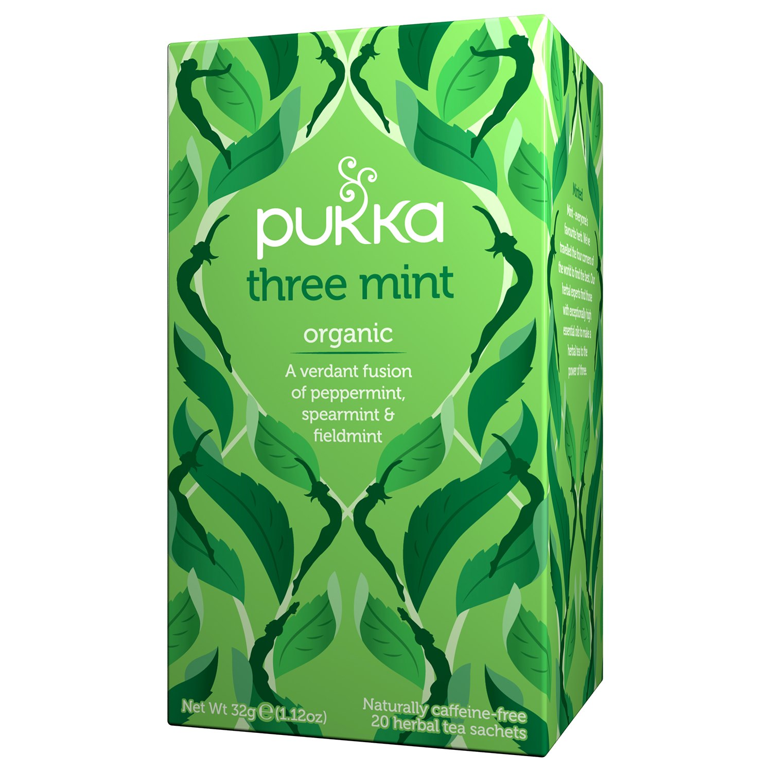 Te Three Mint 20 påsar