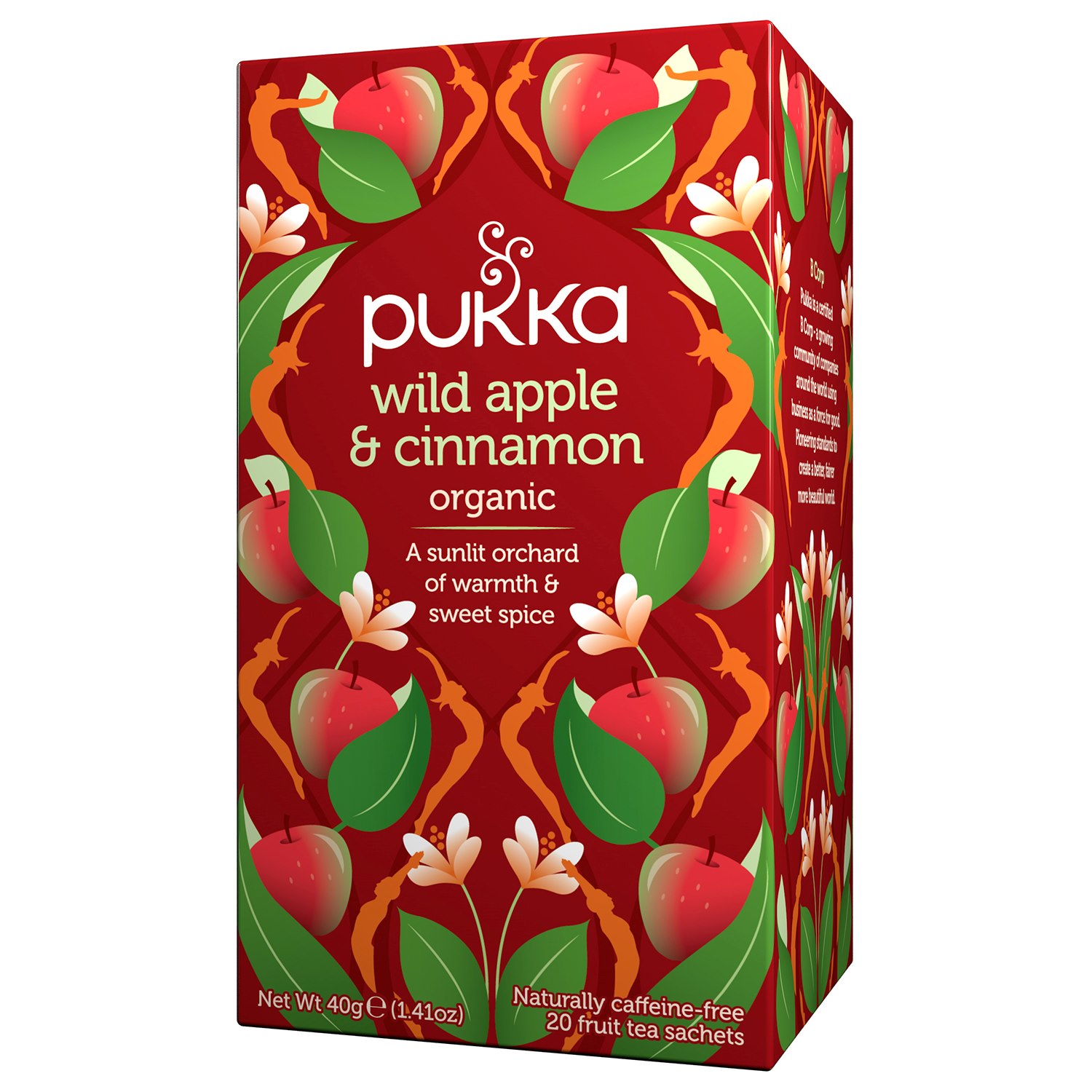 Te Wild Apple & Cinnamon 20 påsar
