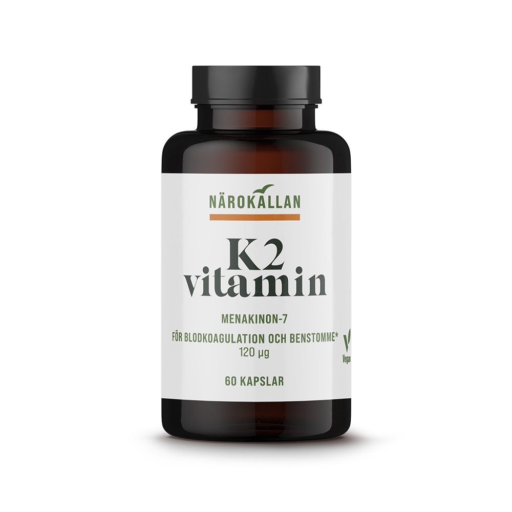 K2 Vitamin 60 kapslar