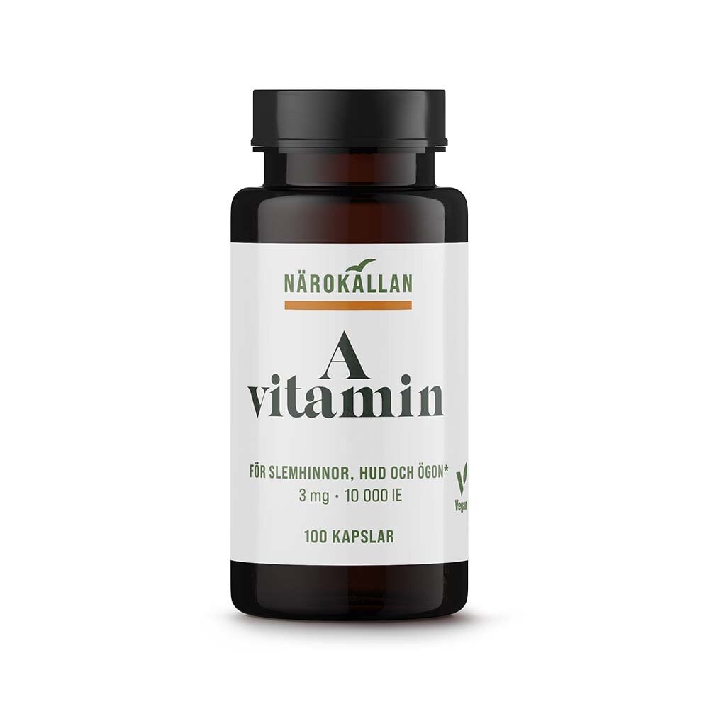 A-vitamin 100 kapslar