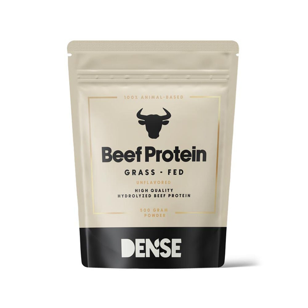 Proteinpulver med 97 procent hydrolyserat biffprotein utan smak från gräsbetande kor