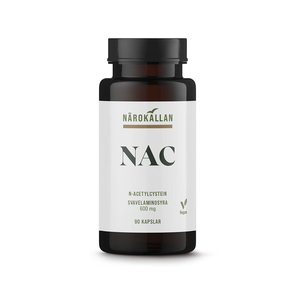 NAC N-Acetylcystein 600mg 90 kapslar