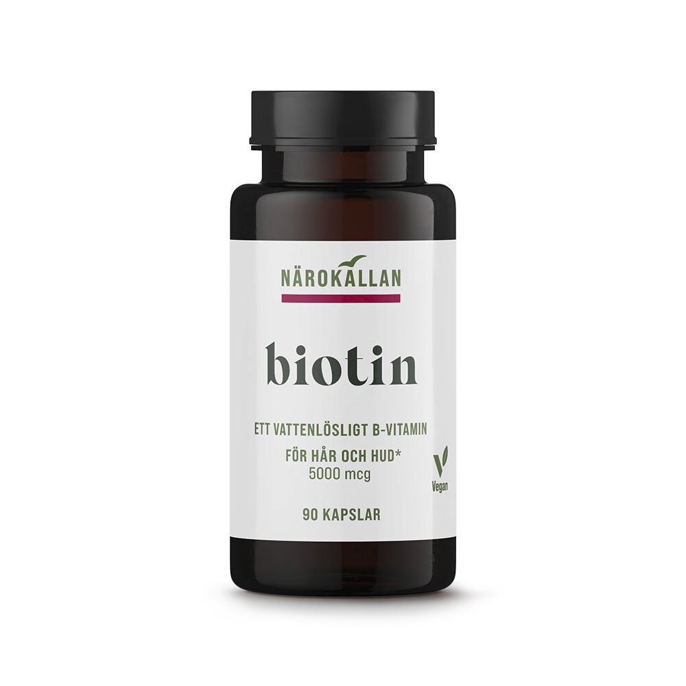 Biotin 5000 mcg 90 kapslar