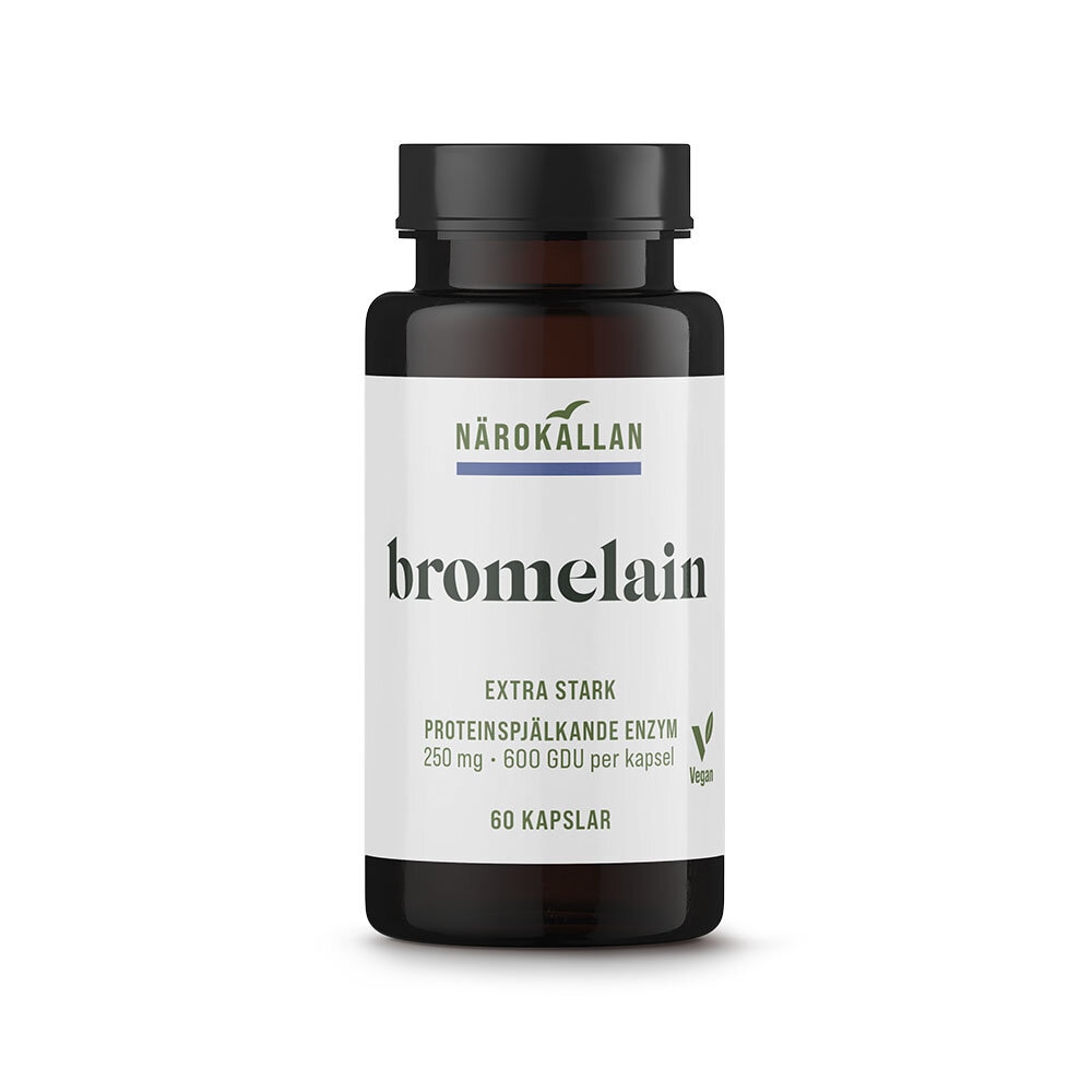 Bromelain 600 GDU 60 kapslar