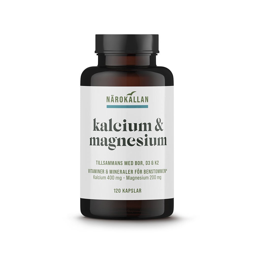 Kalcium & Magnesium 120 kapslar