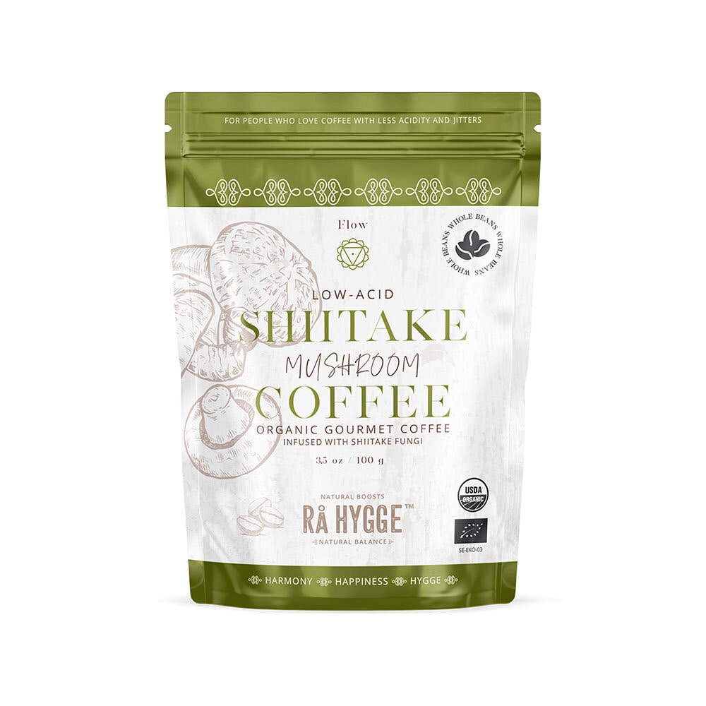 Shiitake Coffee whole beans 100g