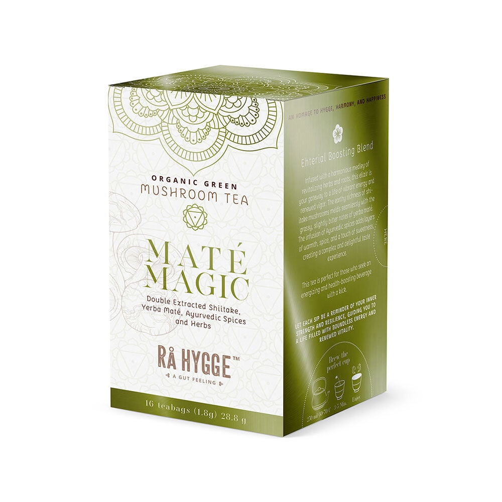 Maté Magic Shiitake Maté 16 bags (yerba maté) 29g