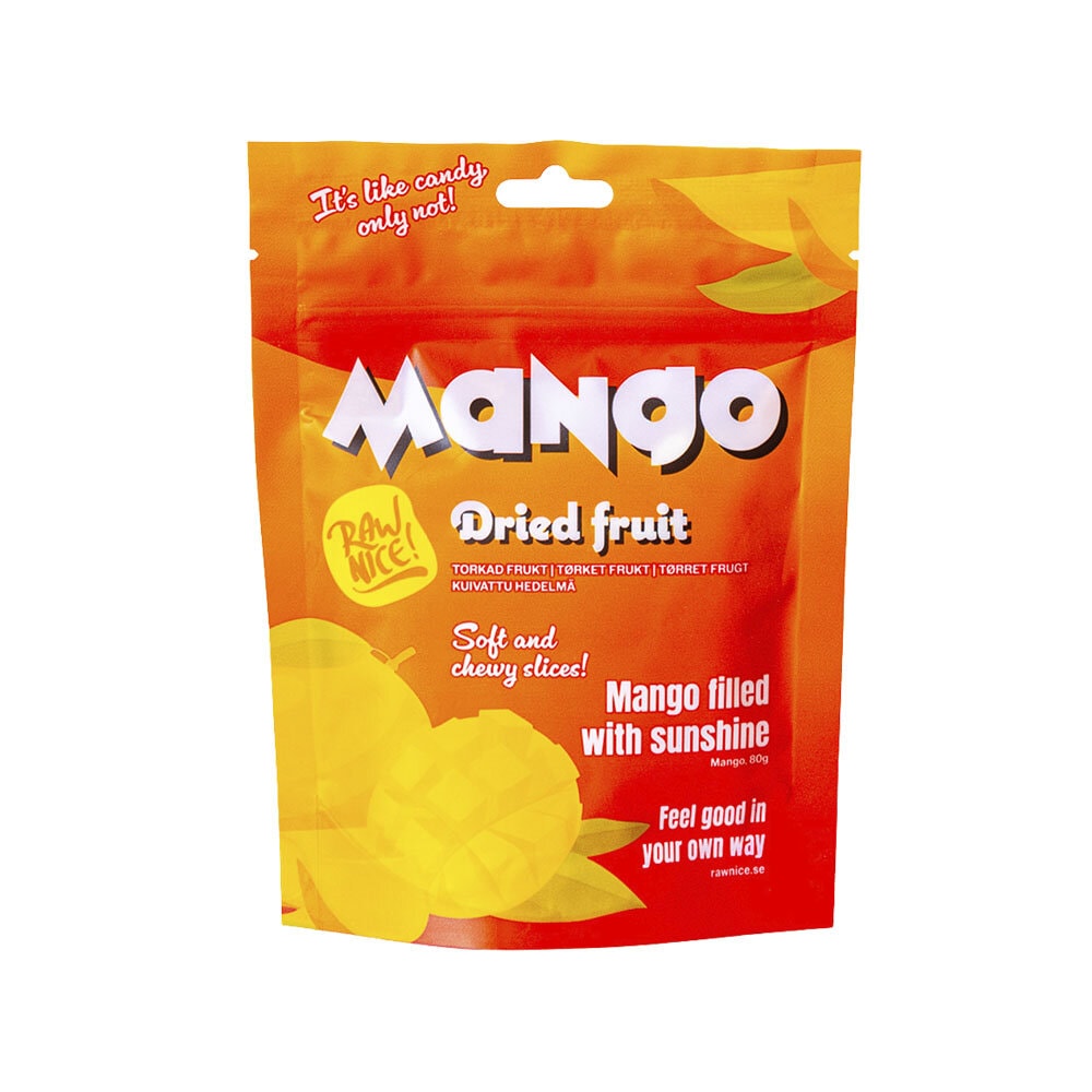 Torkad Mango 80g