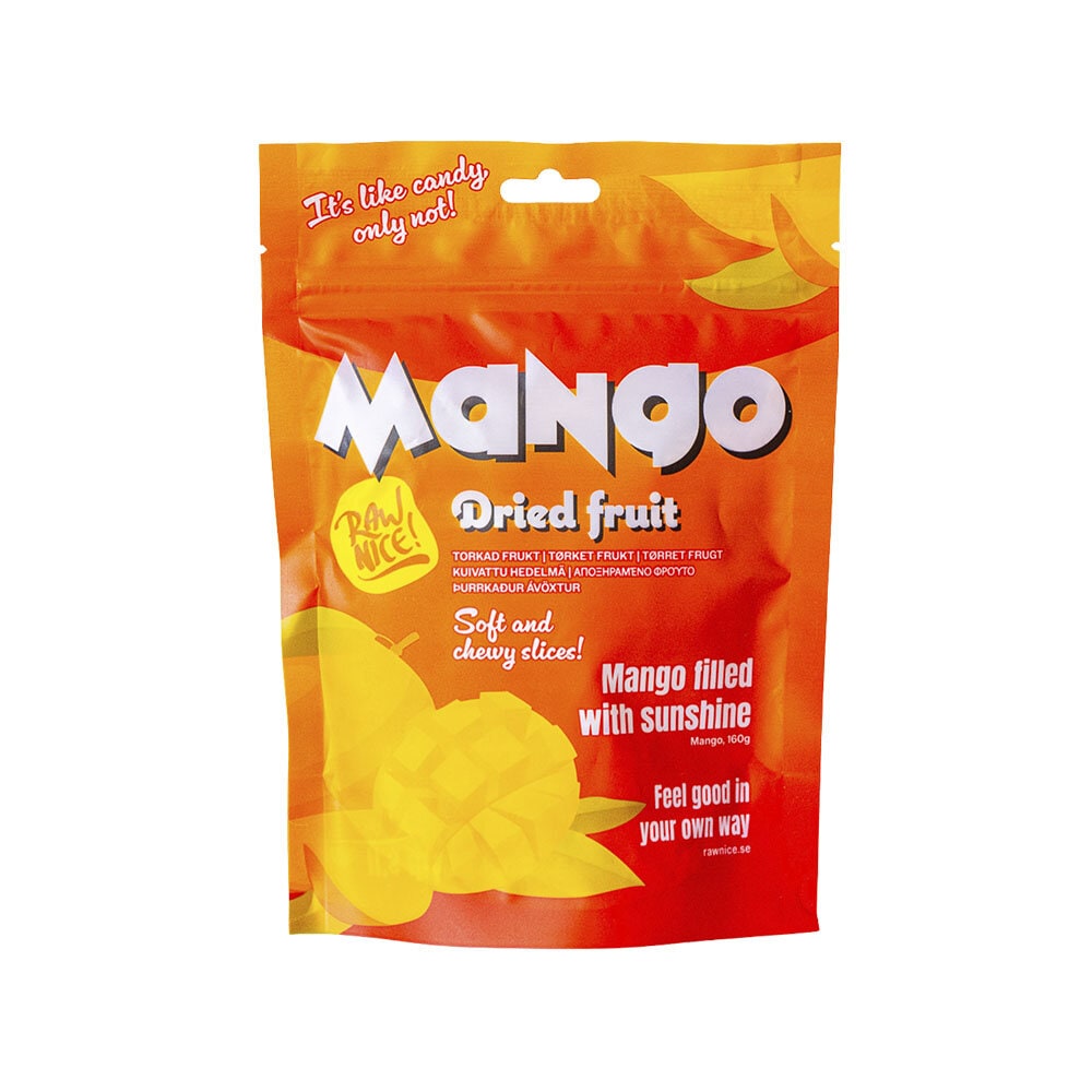 Torkad Mango 160g