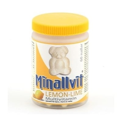 Multivitamin lemon/lime 60 tabletter