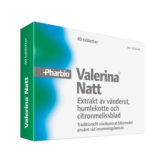 Valerina Natt 40 tabletter